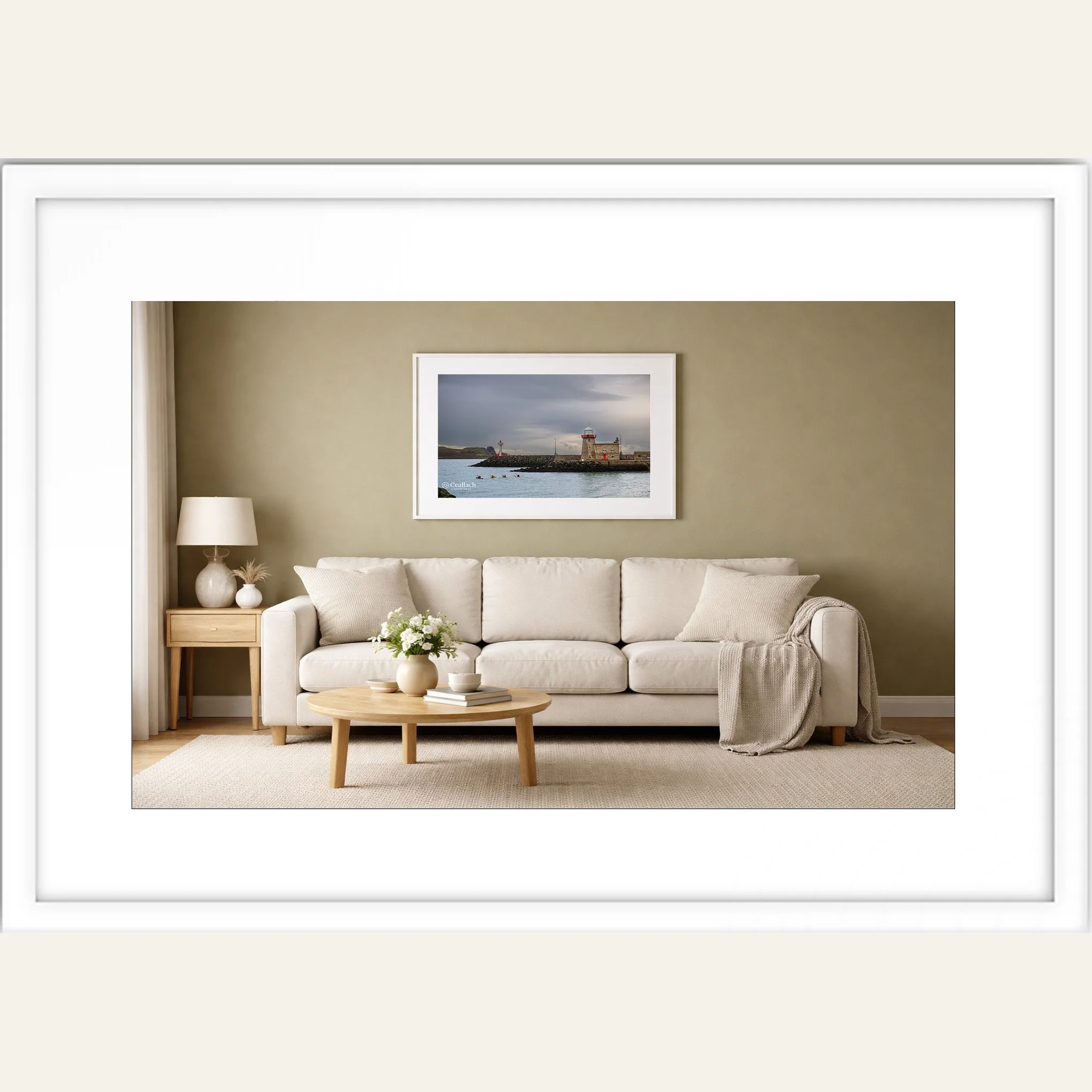 Living Room Howth Kayakers.jpg