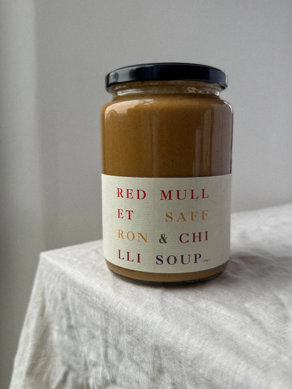 Red Mullet, Saffron & Chilli Soup