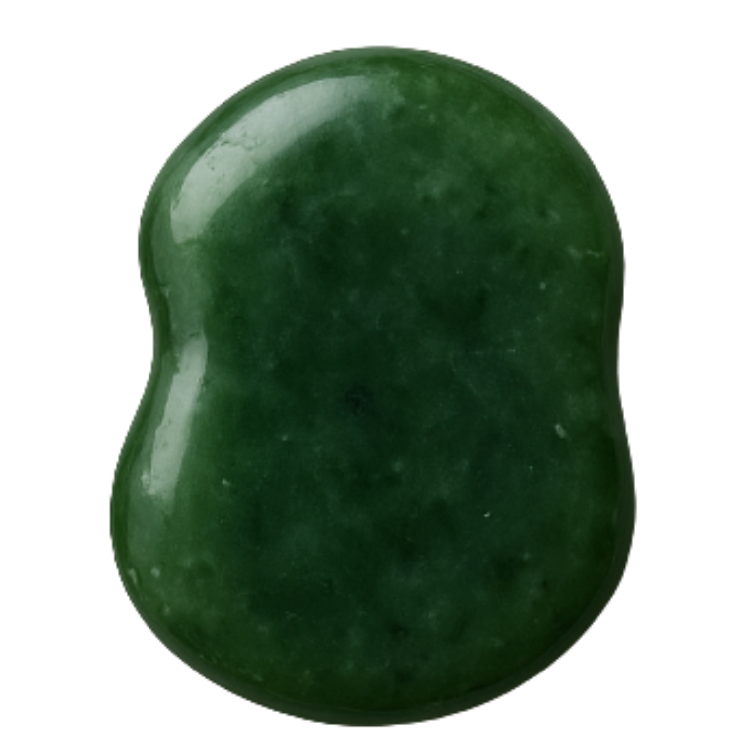 Round Freeform Jade Pendant