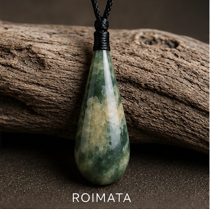 Teardrop Jade Pendant