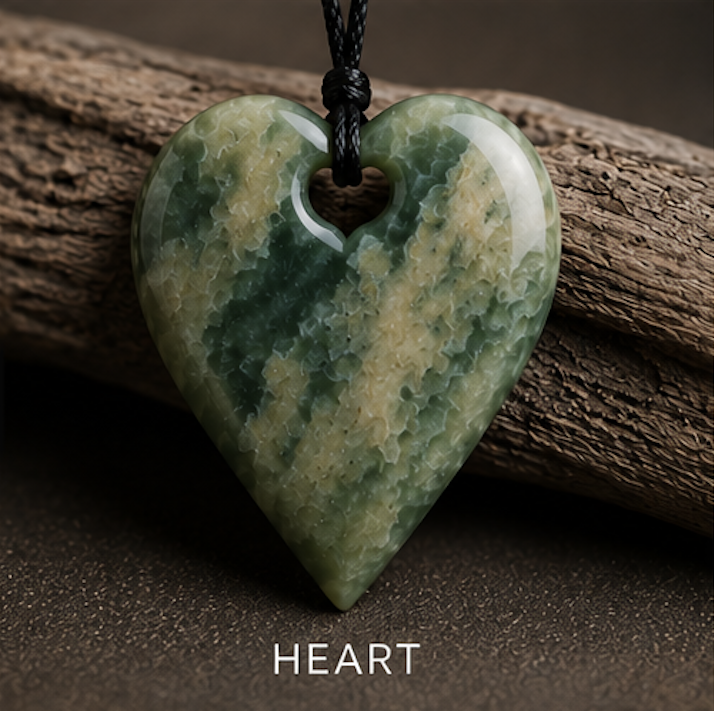 Heart Jade Pendant