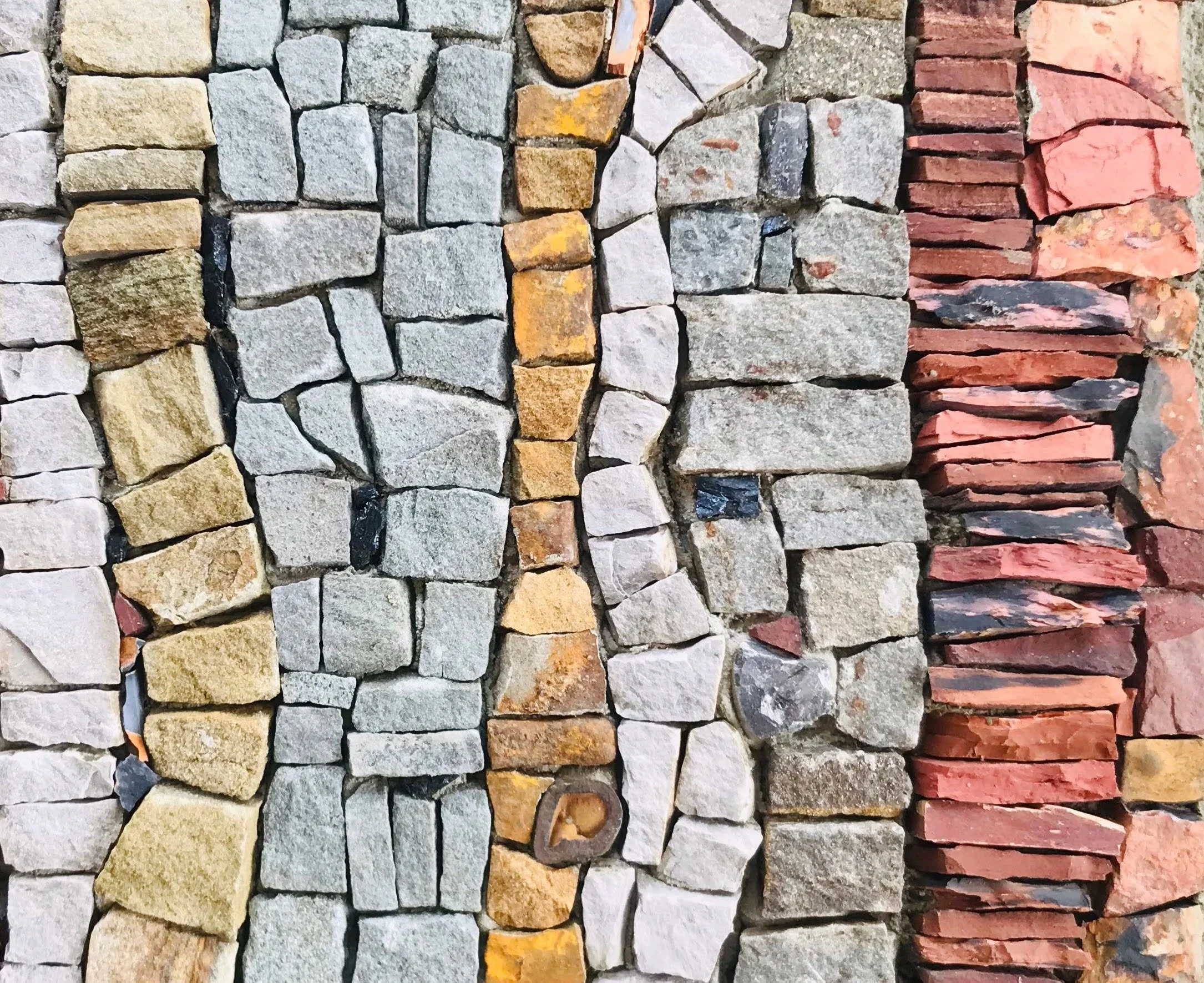 stone mossaic by erika johnson