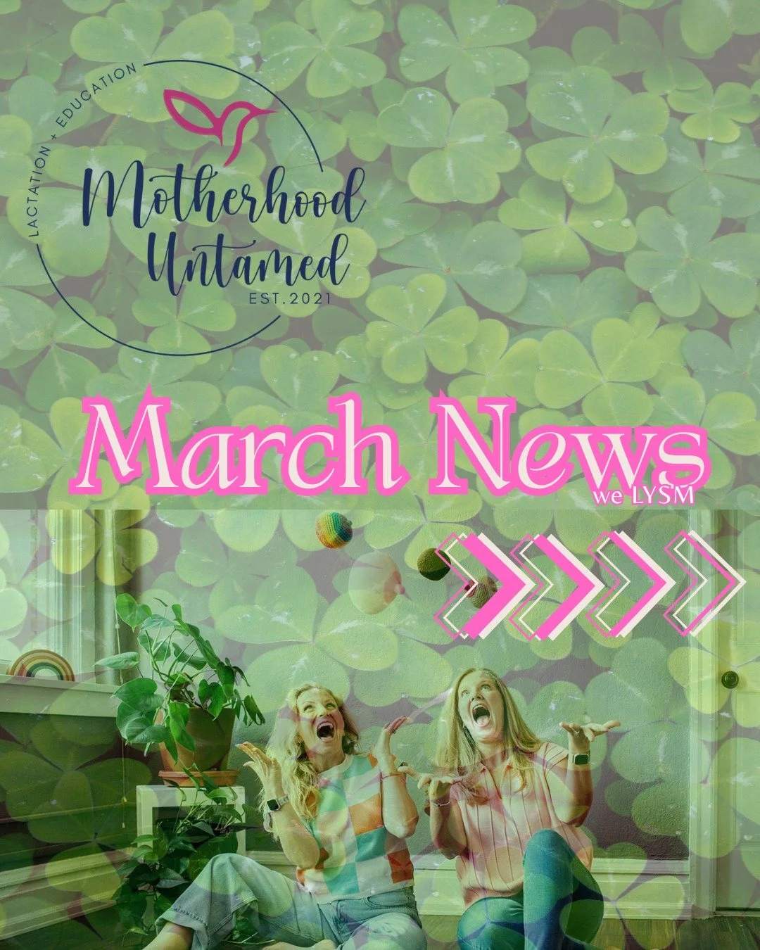 MARCH MADNESS IS HERE 🍀🍀🍀

While you might be betting on 🏀 hoops, we're over here shooting for other goals. 

Angela will be OUT for the final steps of her massage therapy schooling - clinicals!  So instead of helping families feed their babies, 