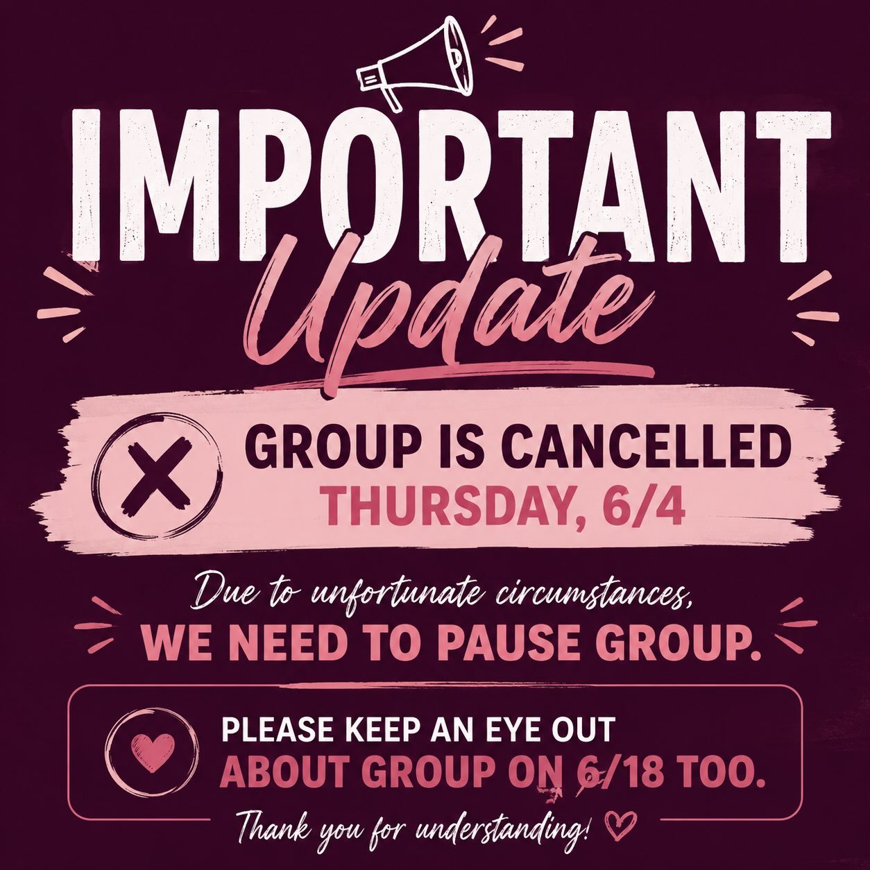 Angela here. I&rsquo;m so sorry to do this, community.  But I need a minute and the only space available for me to take care of me is when I usually spend the morning taking care of YOU. 

Today the lactation community has  been informed that a very 