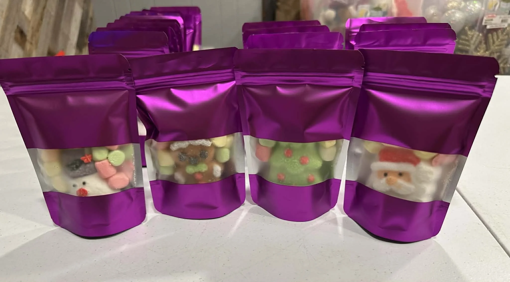 Festive Crunch Freeze-Dried Marshmallow Candies