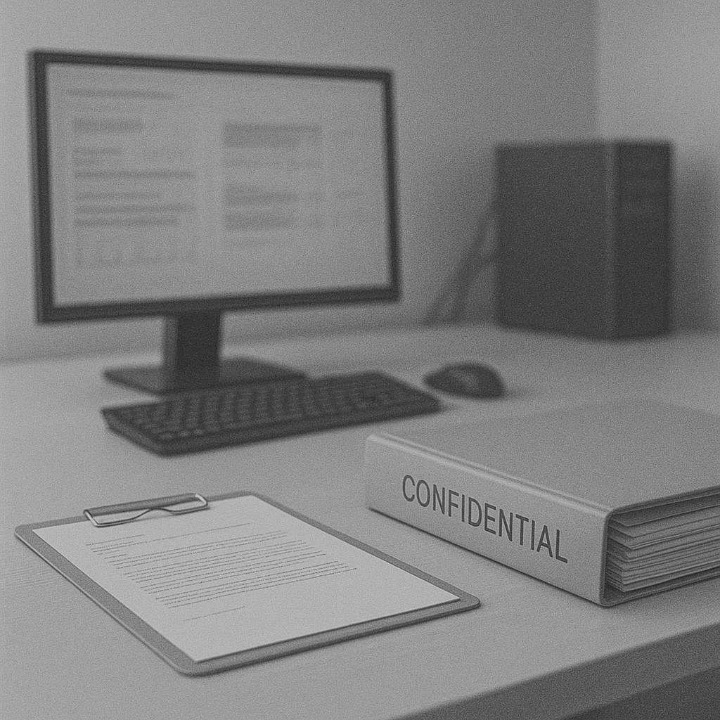Confidential IT and cybersecurity support including encryption, MFA, and secure access for legal and insurance organizations.