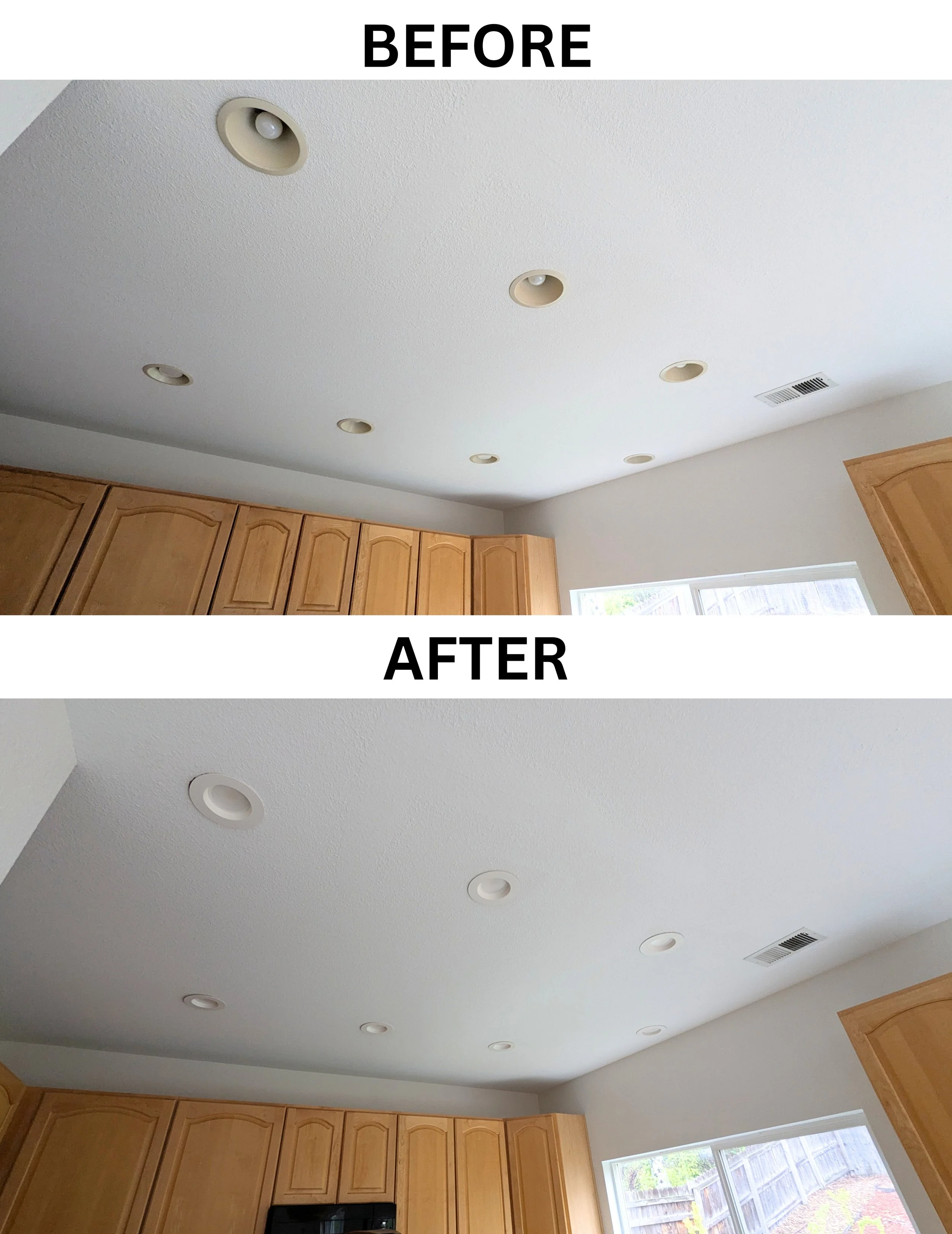 Updated Can Lighting