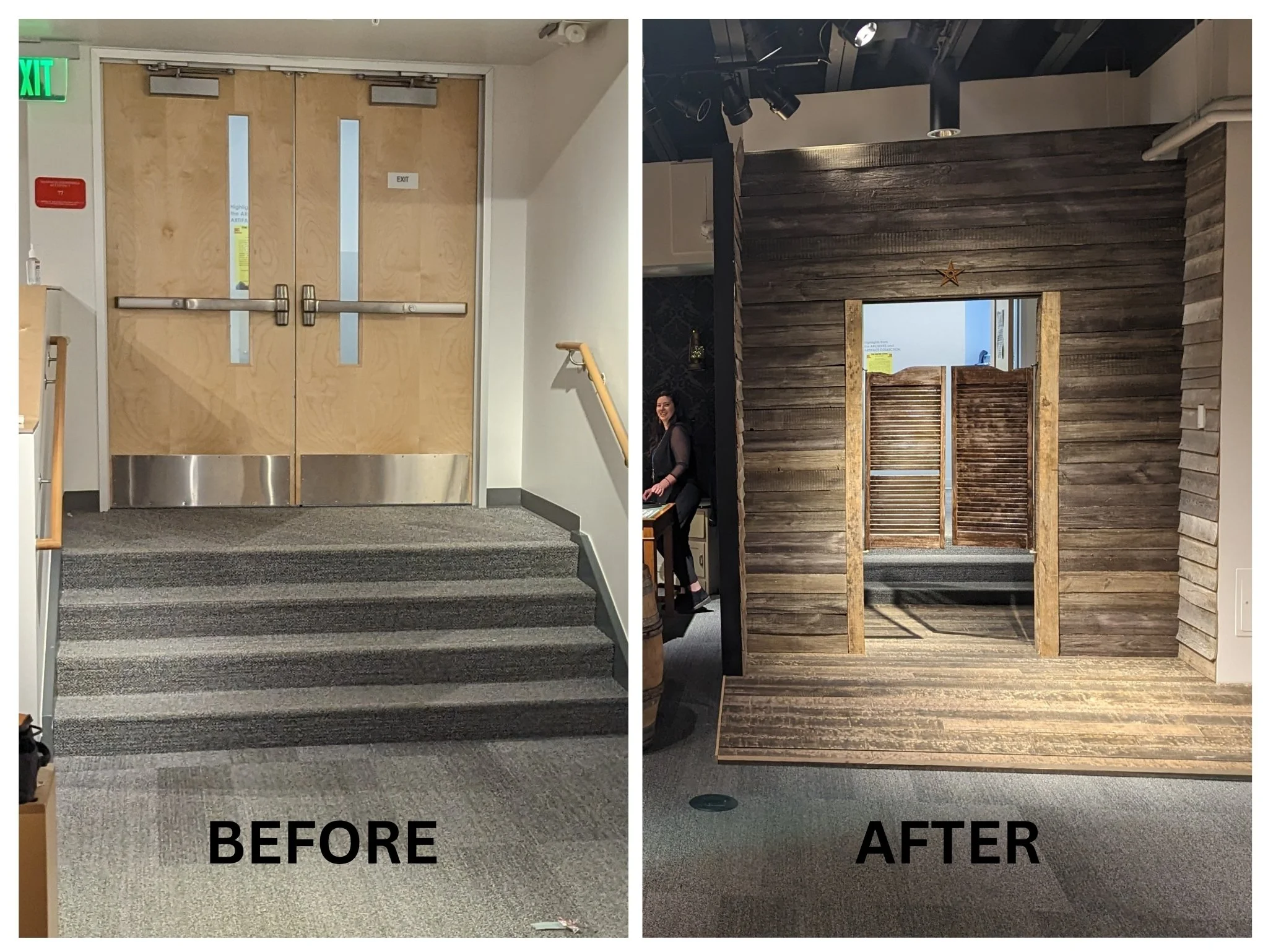 Boulder Art Museum Exhibit Installation