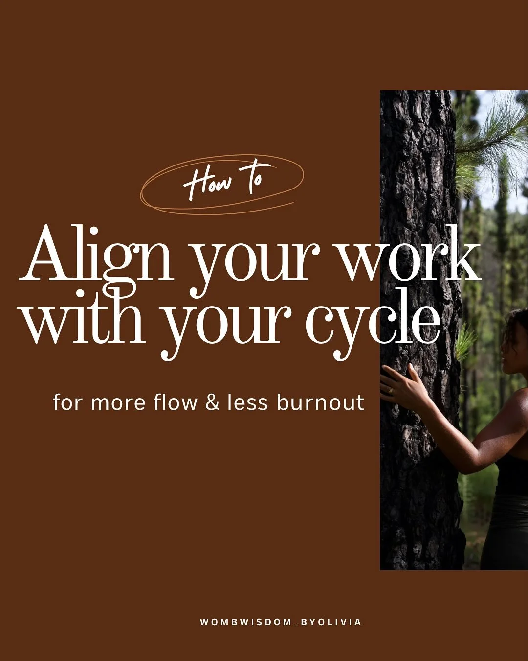 When becoming aware 🌞 of the different phases of your cycle, you recognize the different energy levels during the month. Rest💤, renewal🌺, play🦋, sensuality💃🏾 and reflection🩸 
This is the best way to be able to plan your entire life around it. 