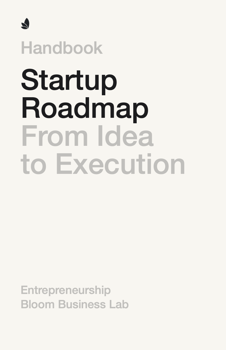 Startup Roadmap