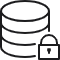 Icon of a closed padlock