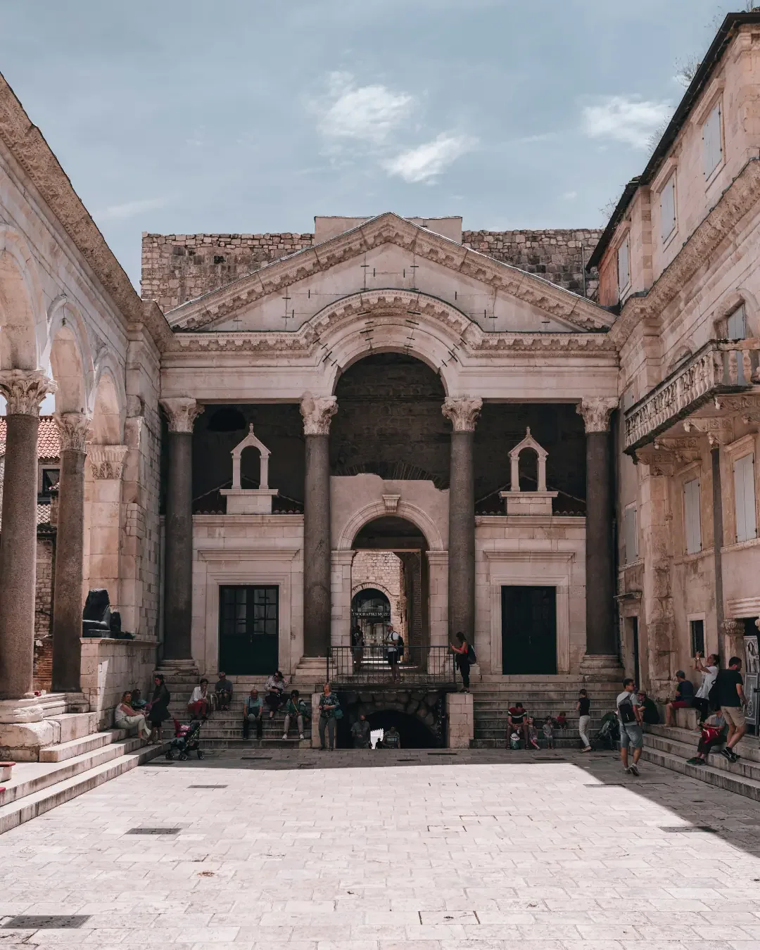 Diocletian’s Palace in Split: A Roman Emperor’s Retirement Home Turned City Core