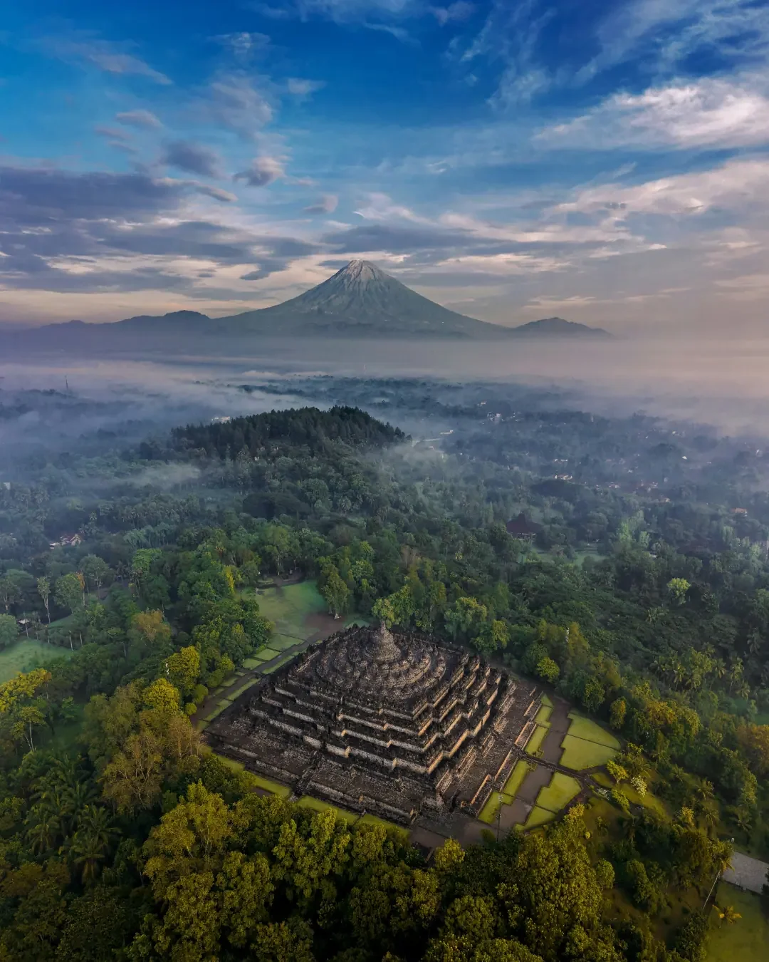 Borobudur: The World’s Largest Buddhist Temple in the Tropical Mist