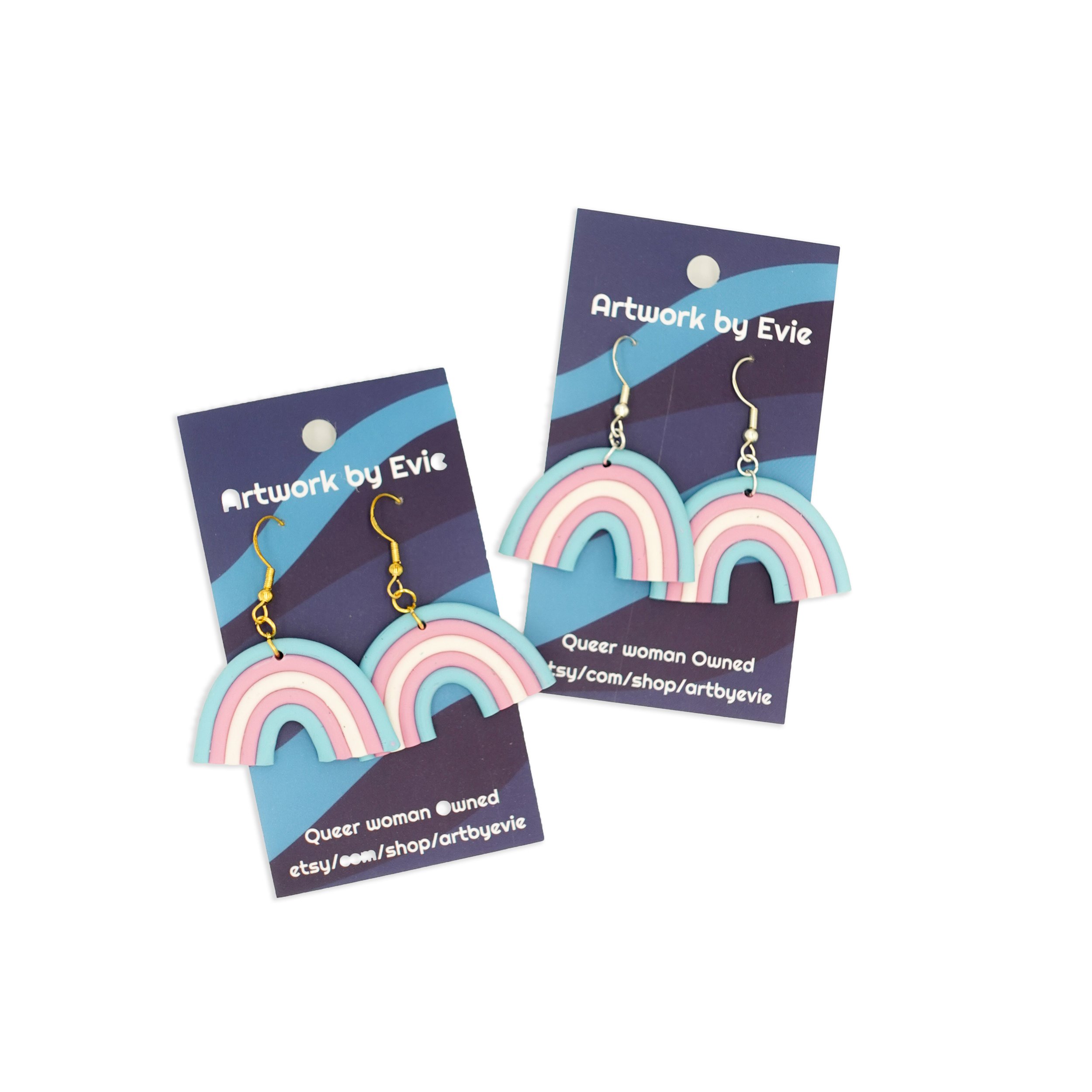 handemade polymer clay trans rainbows cards large.jpg