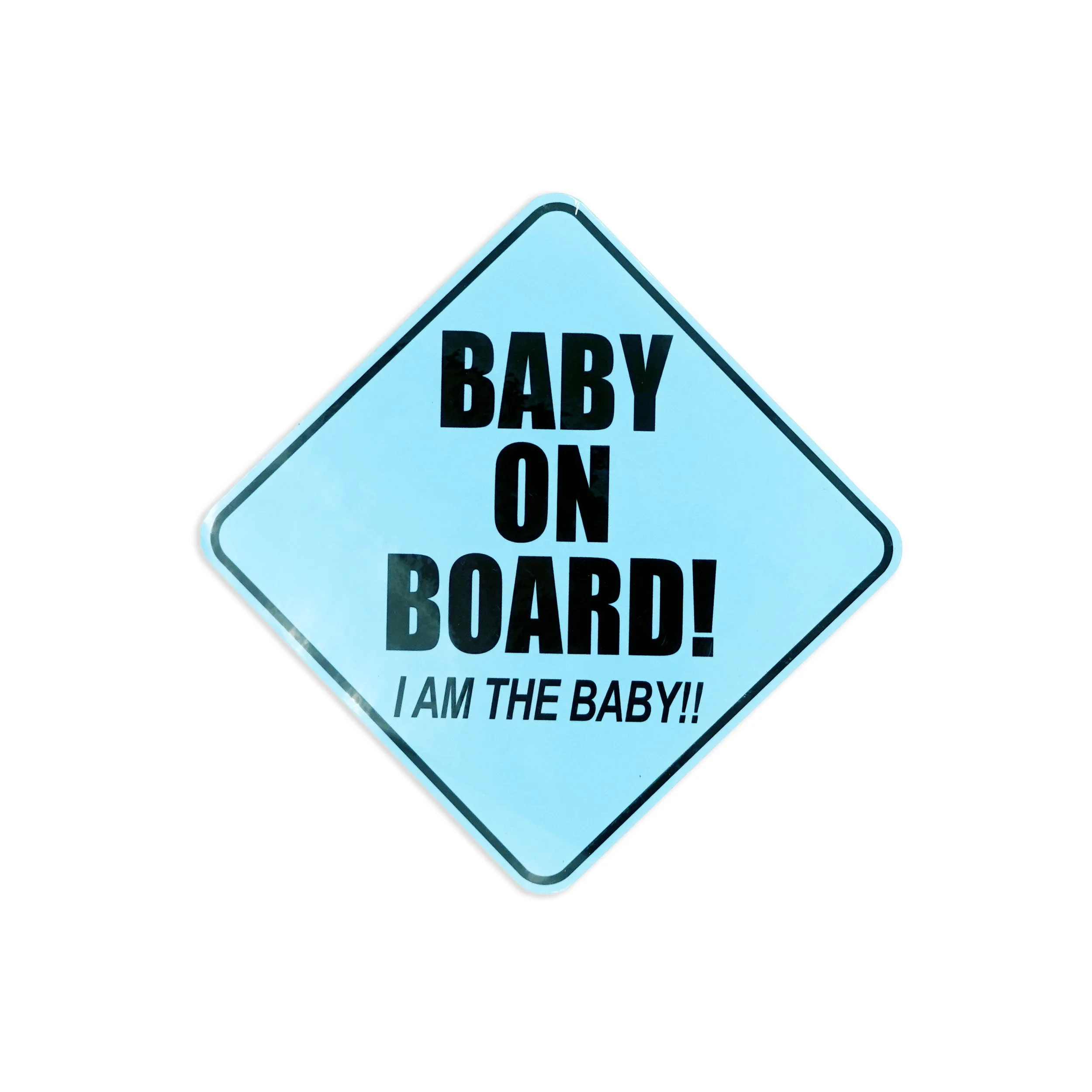 baby on board i am the baby bumper sticker.jpg