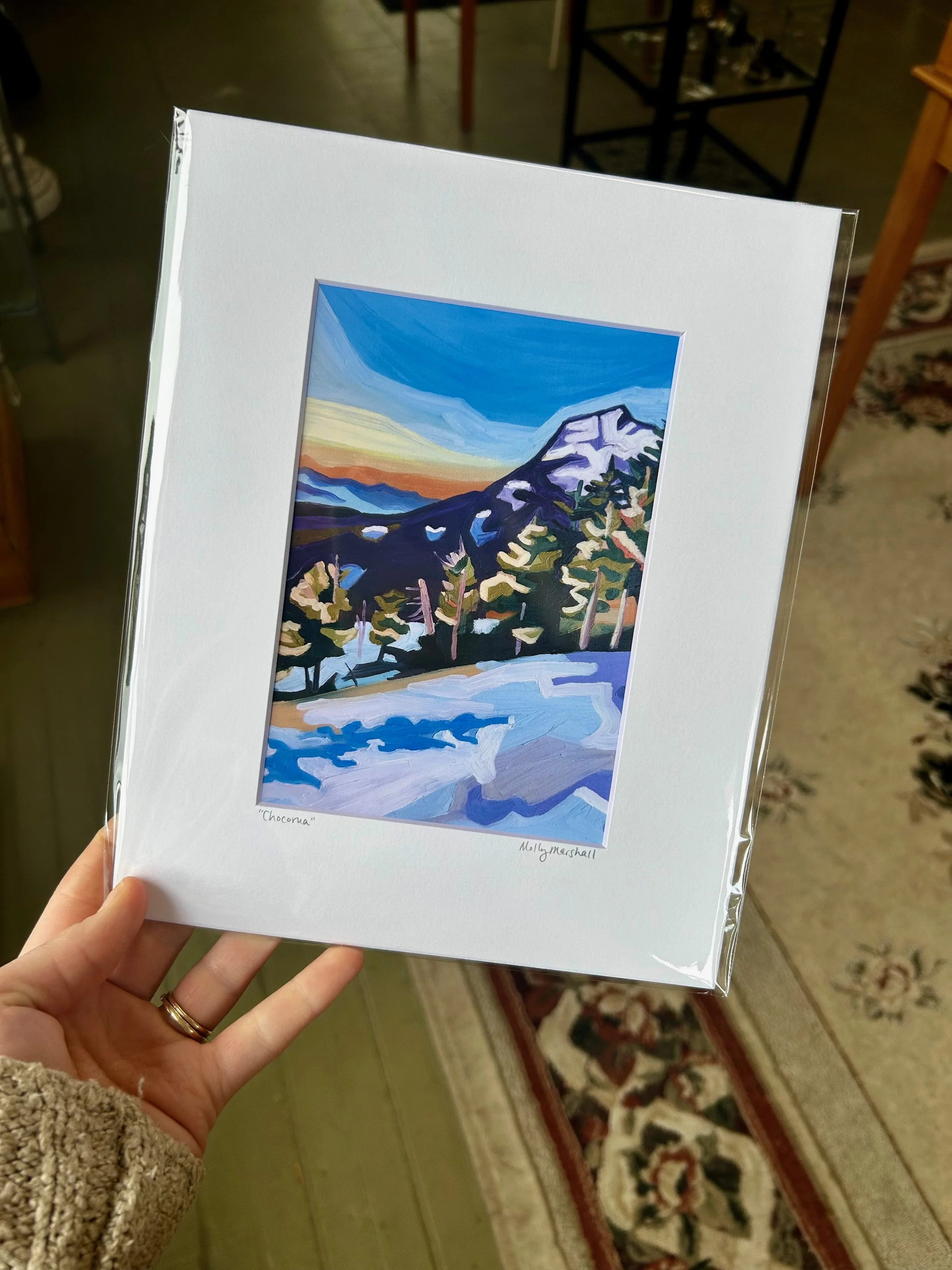 "Chocorua" Giclee Fine Art Print, 8" x 10"