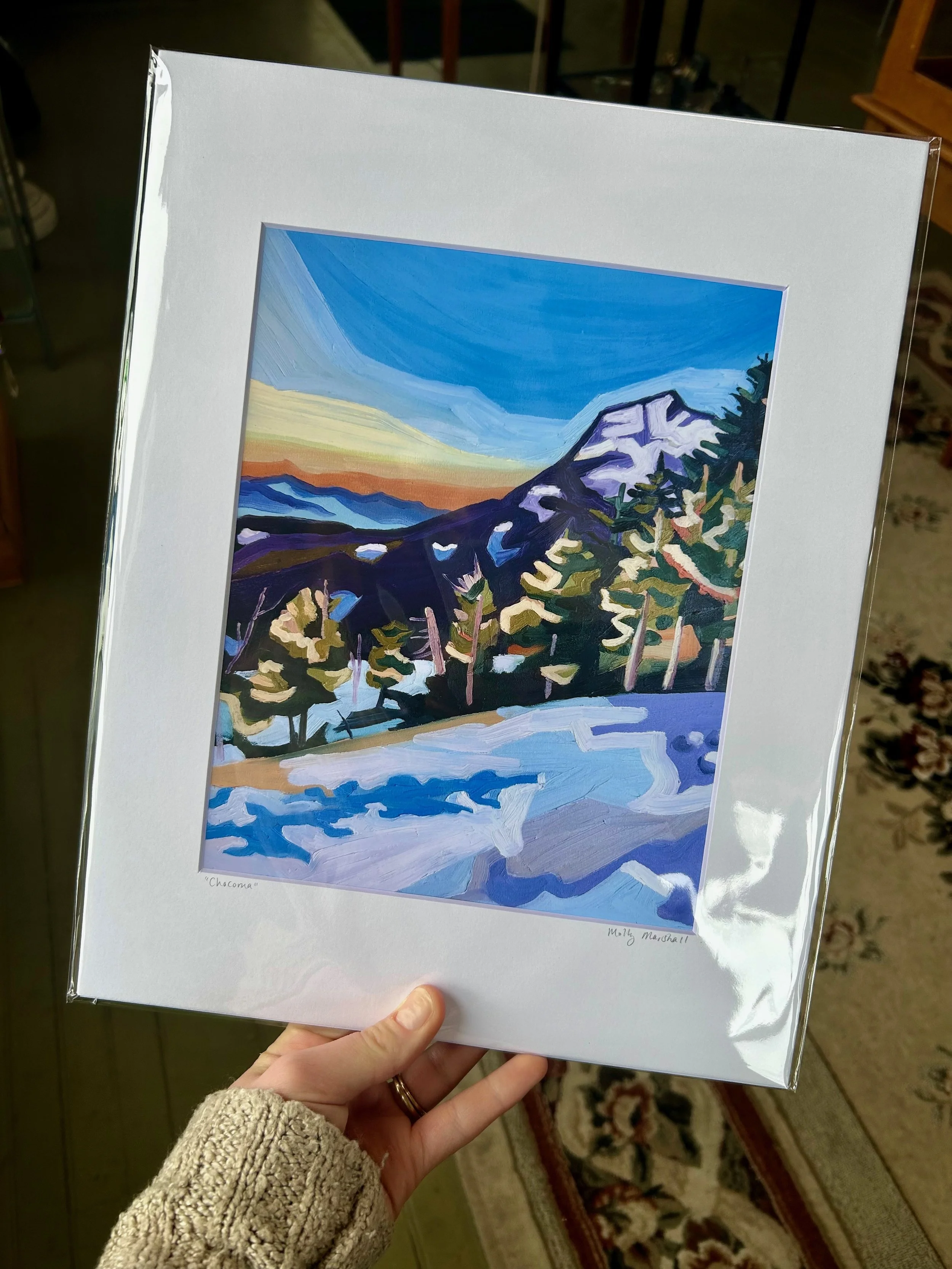 "Chocorua" Giclee Fine Art Print, 11" x 14"