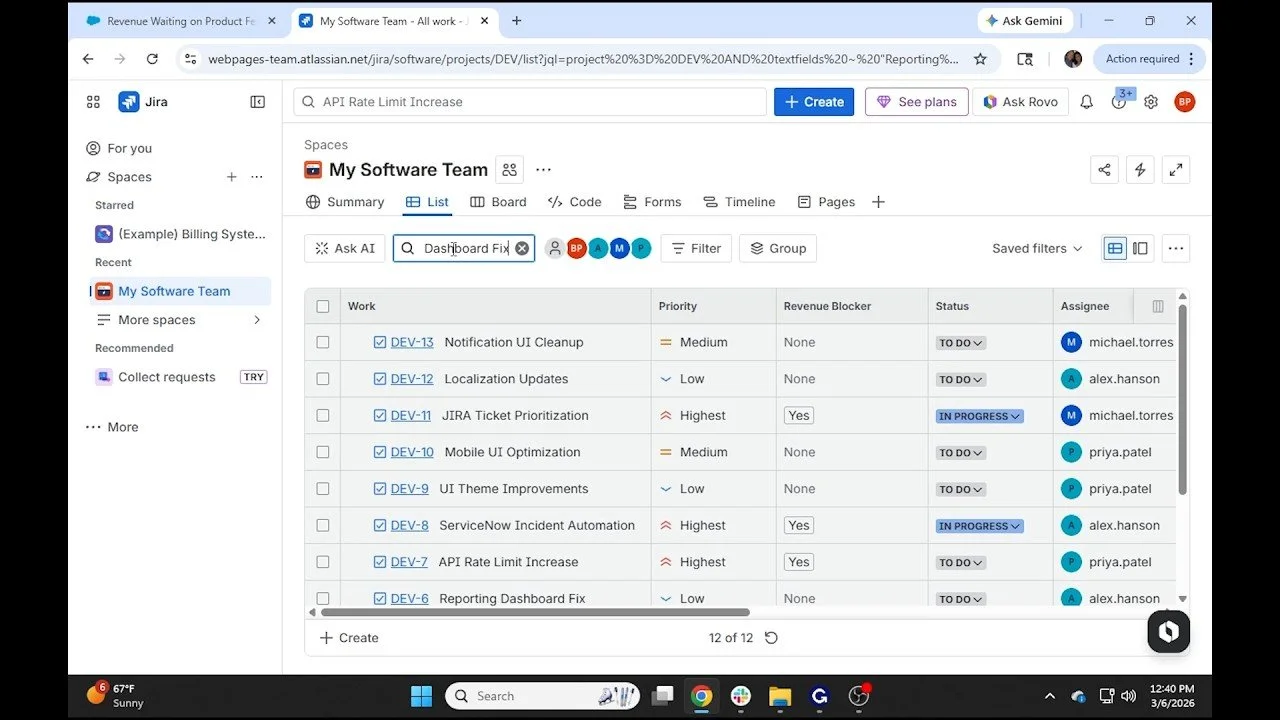 Automate Revenue-Blocking Feature Request Prioritization