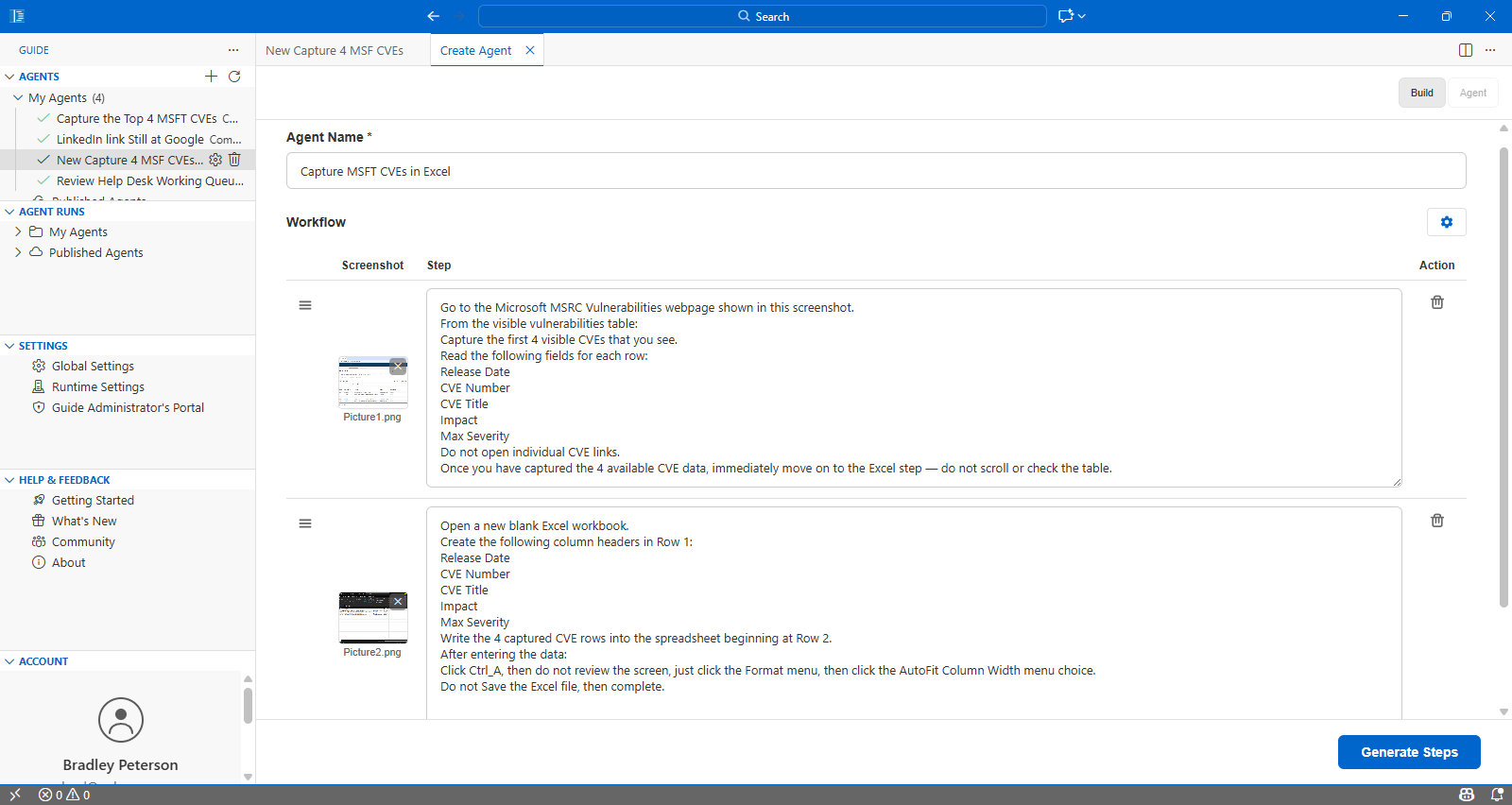 Anyone Can Rapidly Create Agents Using Screenshots