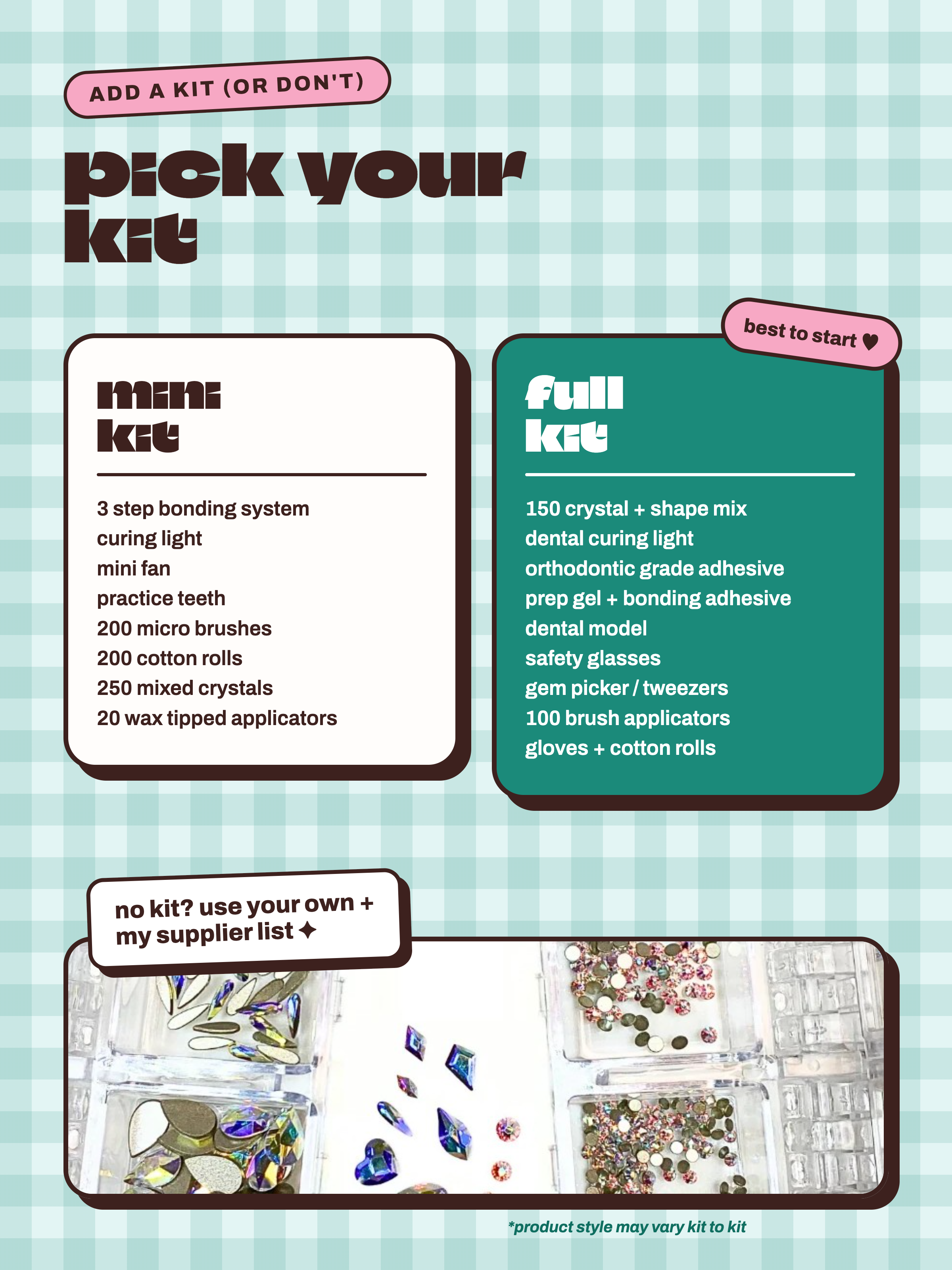 Self-paced · Pick your kit.png