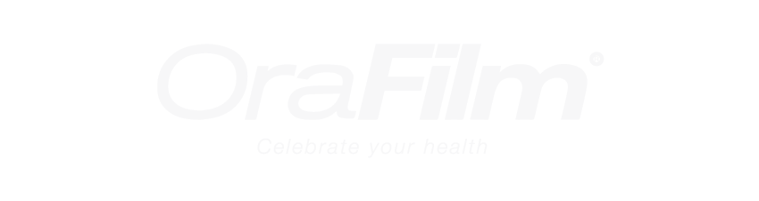OralFim logo with the tagline "Celebrate your health" on a black background