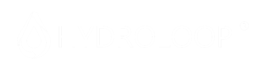HYDROLOOP logo featuring a water droplet icon.