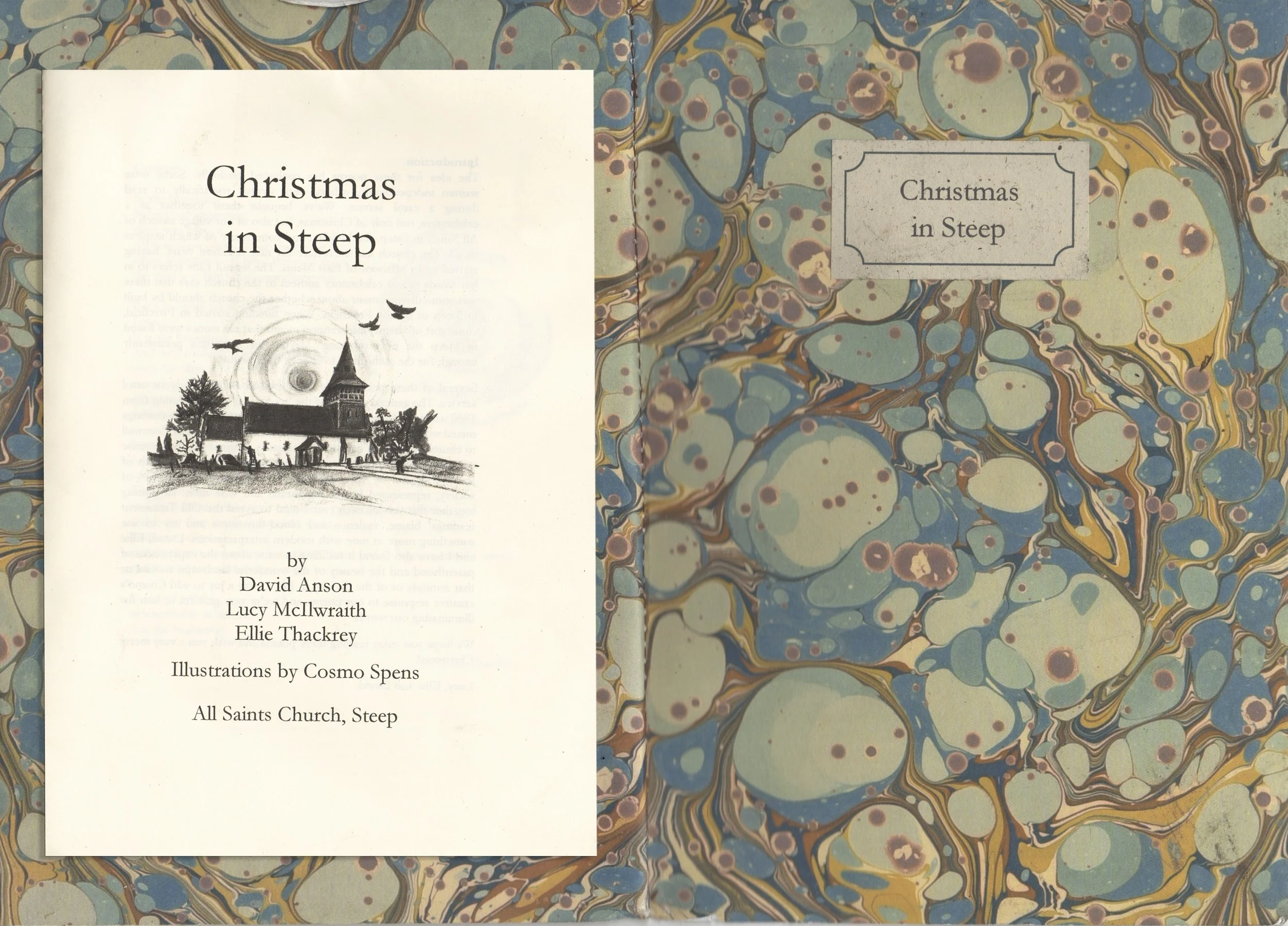 Christmas in Steep, Anthology illustration