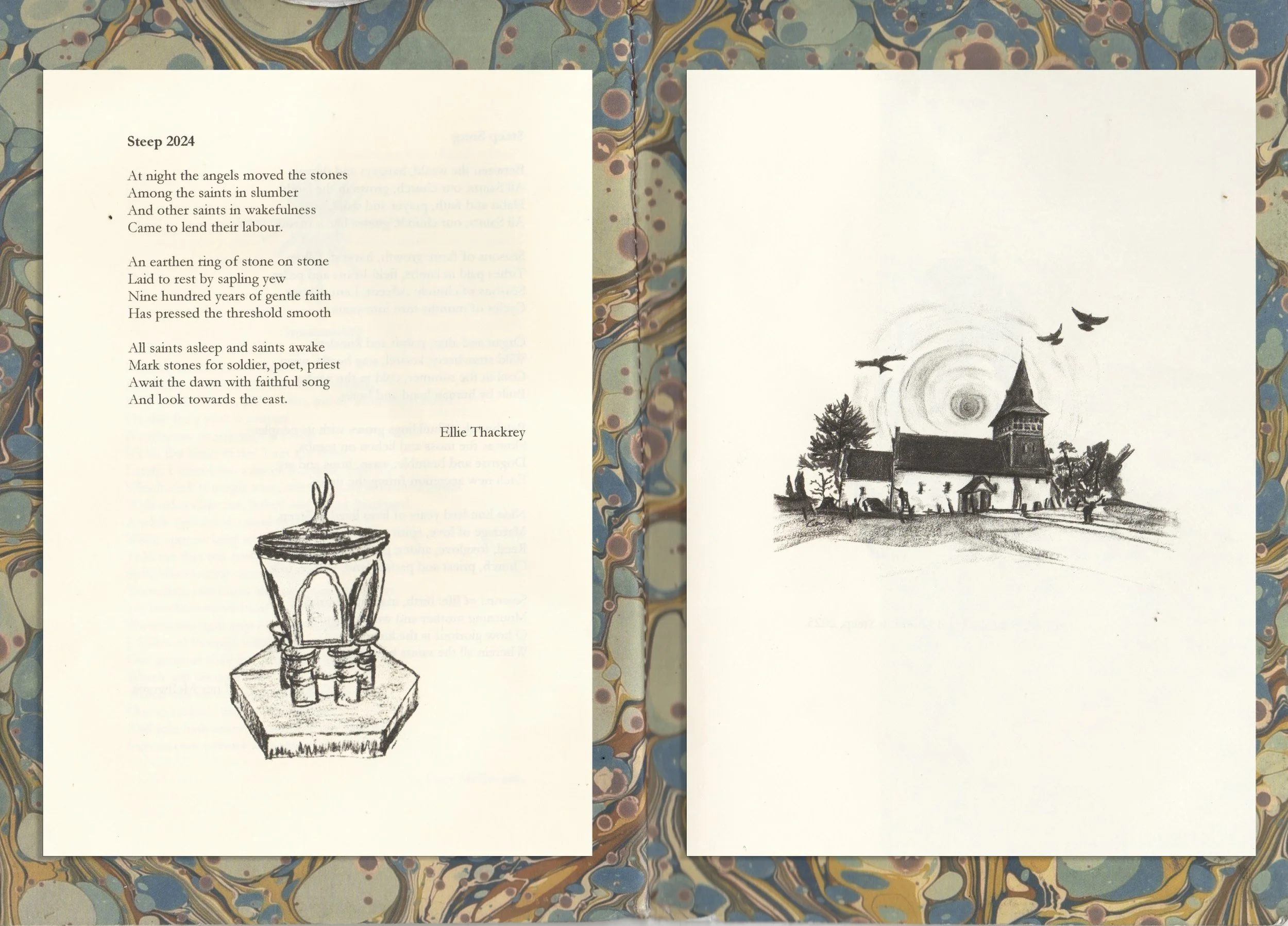 Christmas in Steep, Anthology illustration