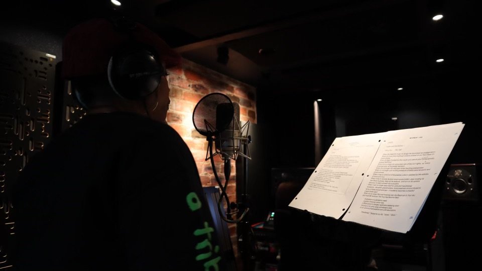 Voice-Over Recording Session at Rhythm Essence L.A. Studio