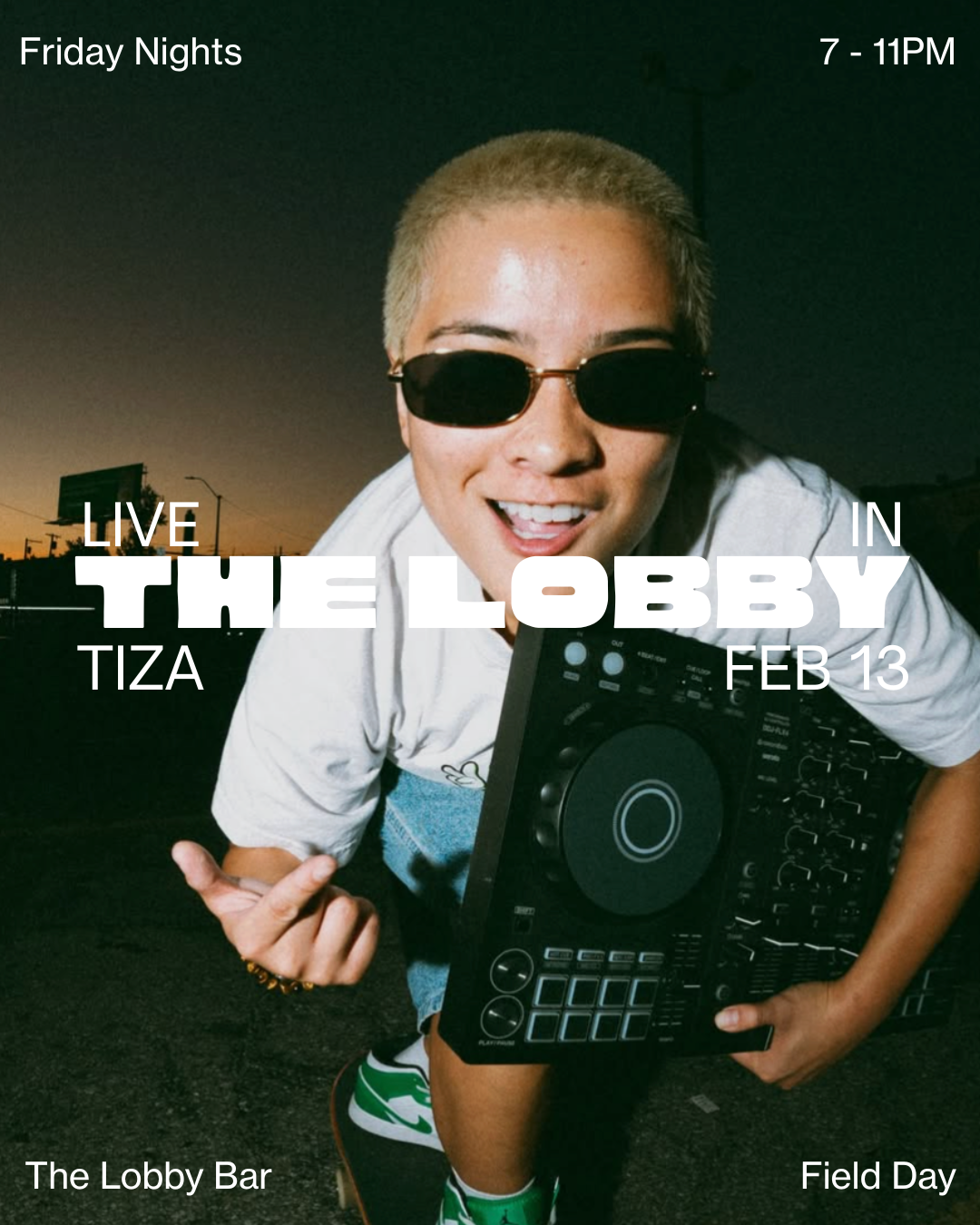 Live in The Lobby: Tiza 