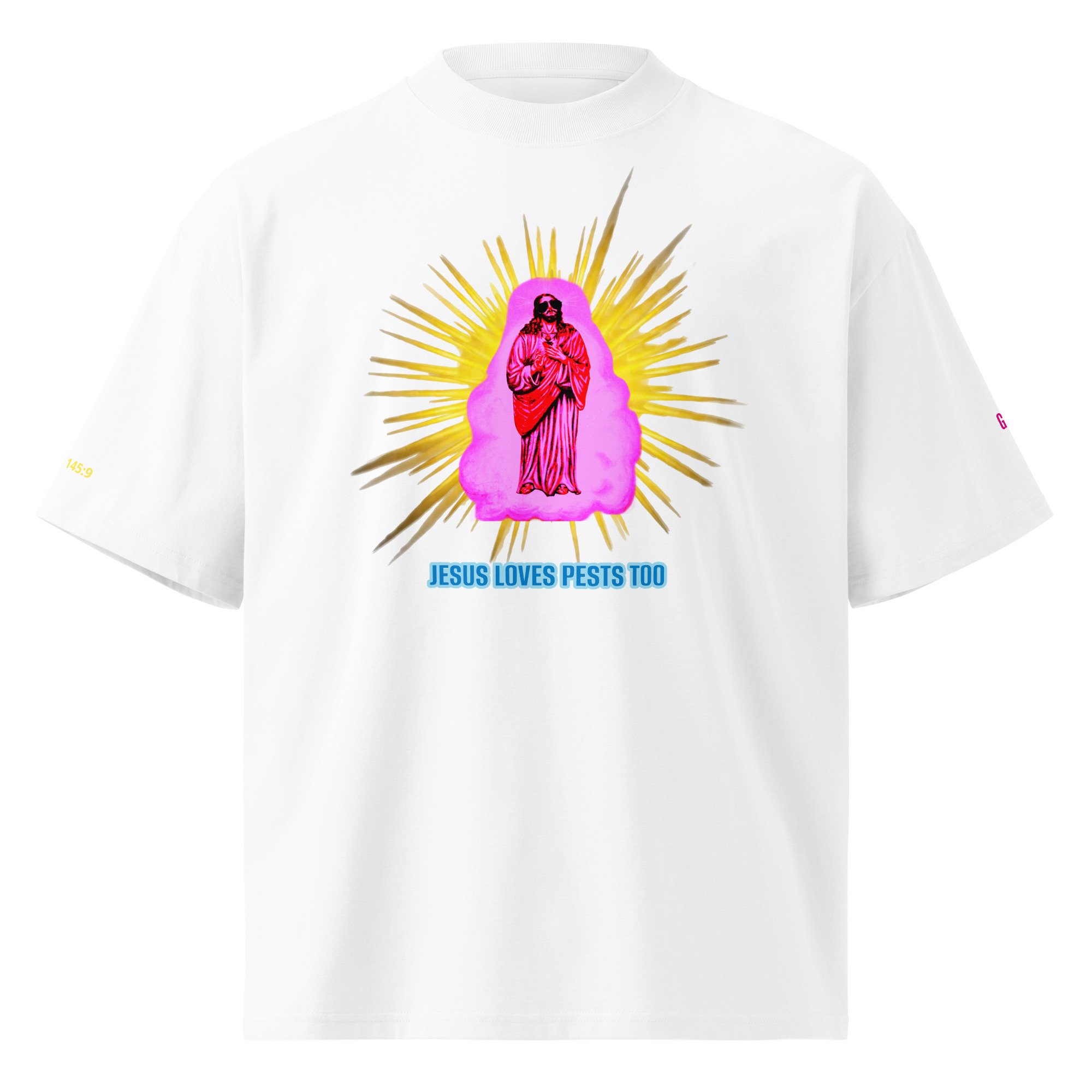 'HOLY PESTS' ORGANIC T-SHIRT