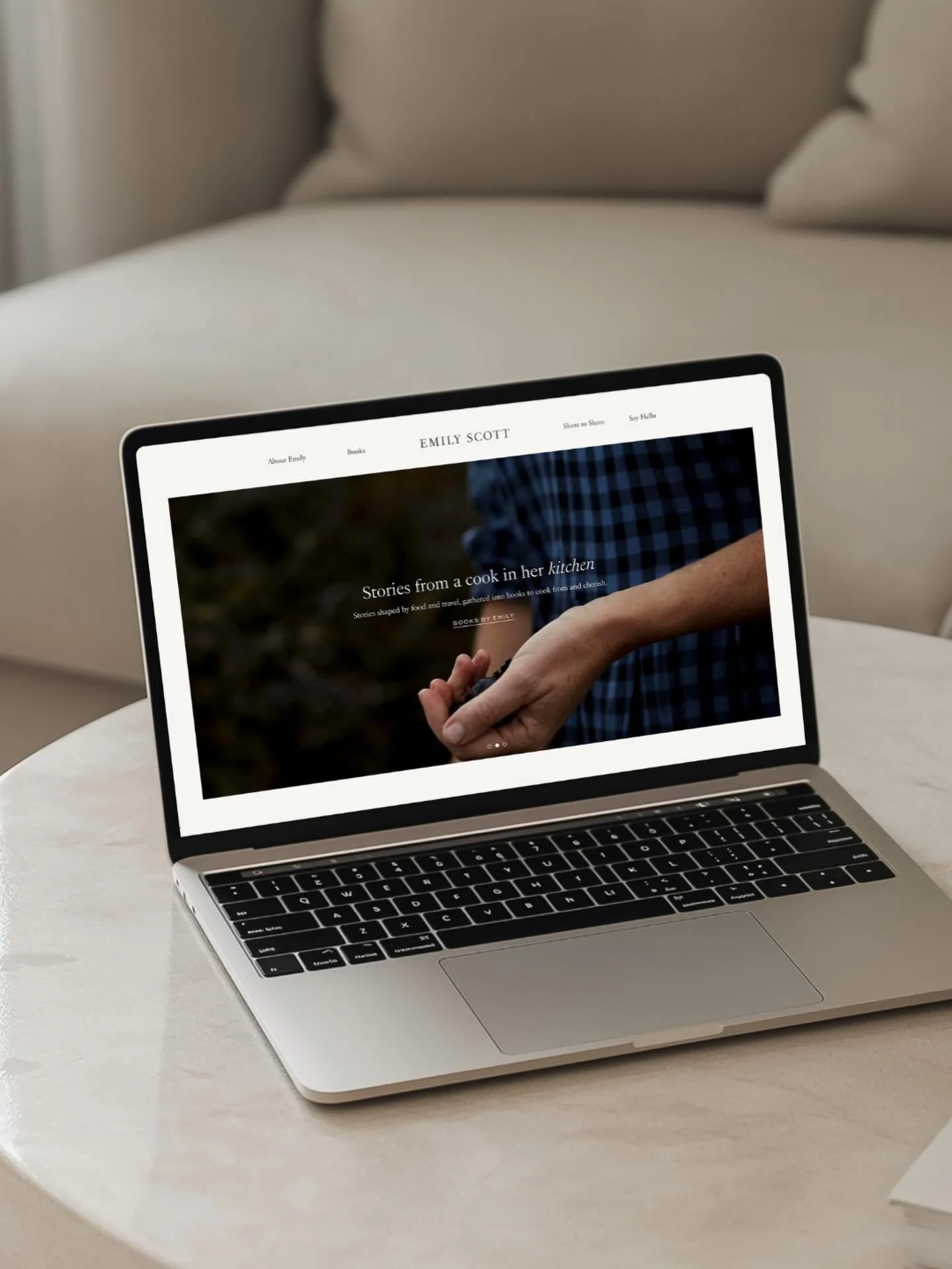 A refreshed brand identity &amp; website design for @emilyscottfood 

Rooted in simplicity and inspired by the ever-changing seasons - a space that reflects a love of honest, beautiful food. An absolute joy to create.