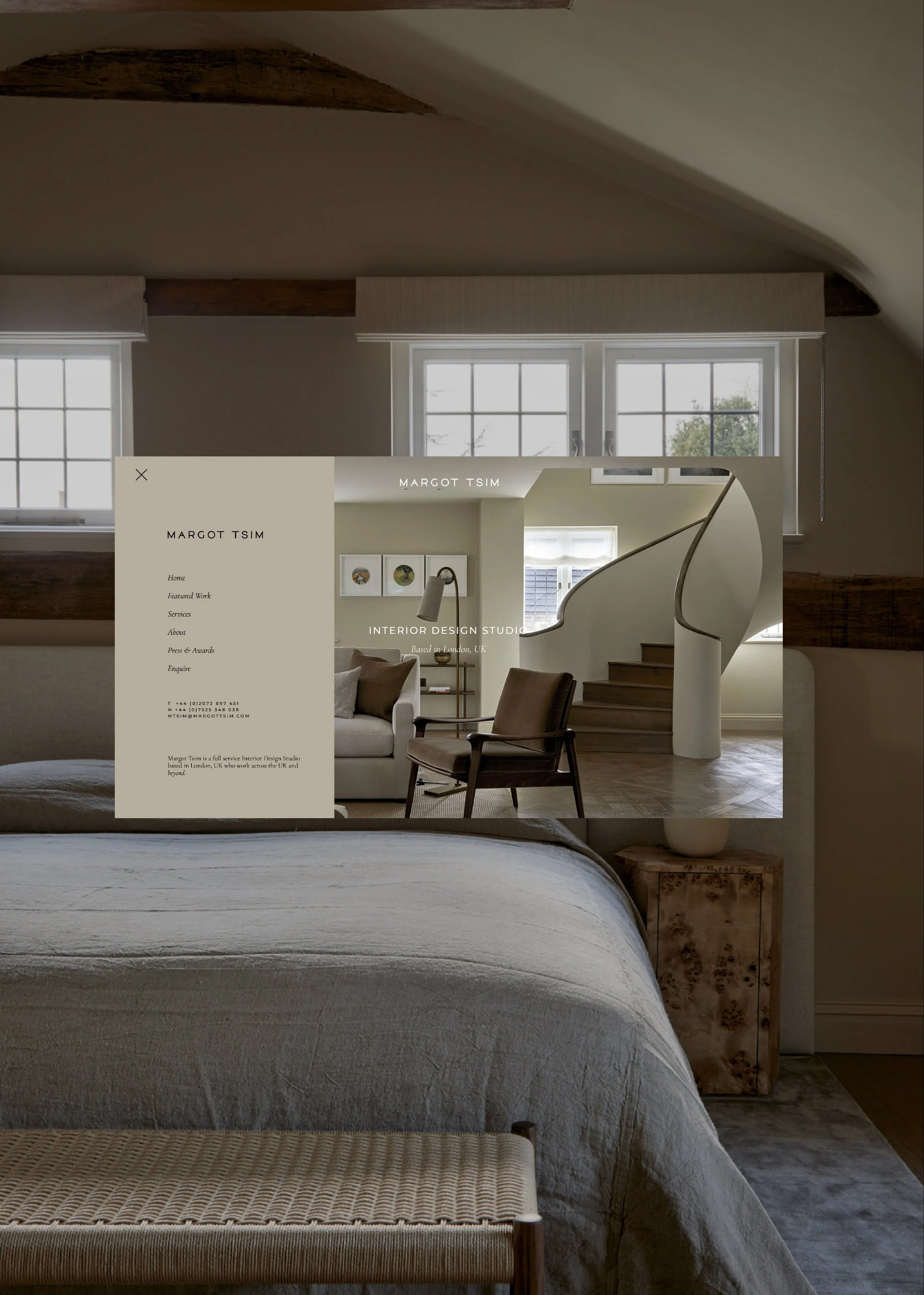 Refined website design for creative businesses built on Squarespace and Shopify