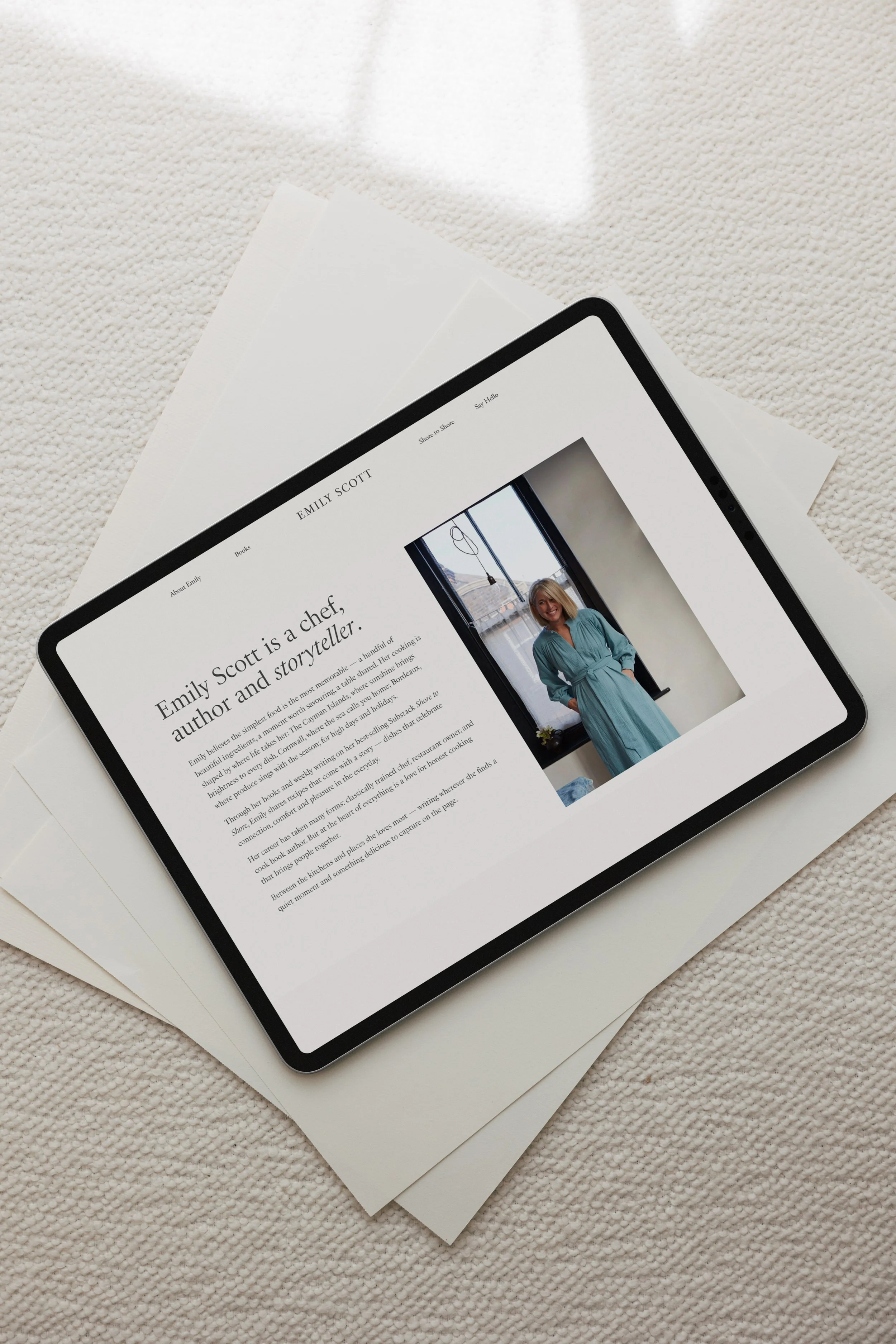 Strategic web design for growing creative companies by Hampshire based studio
