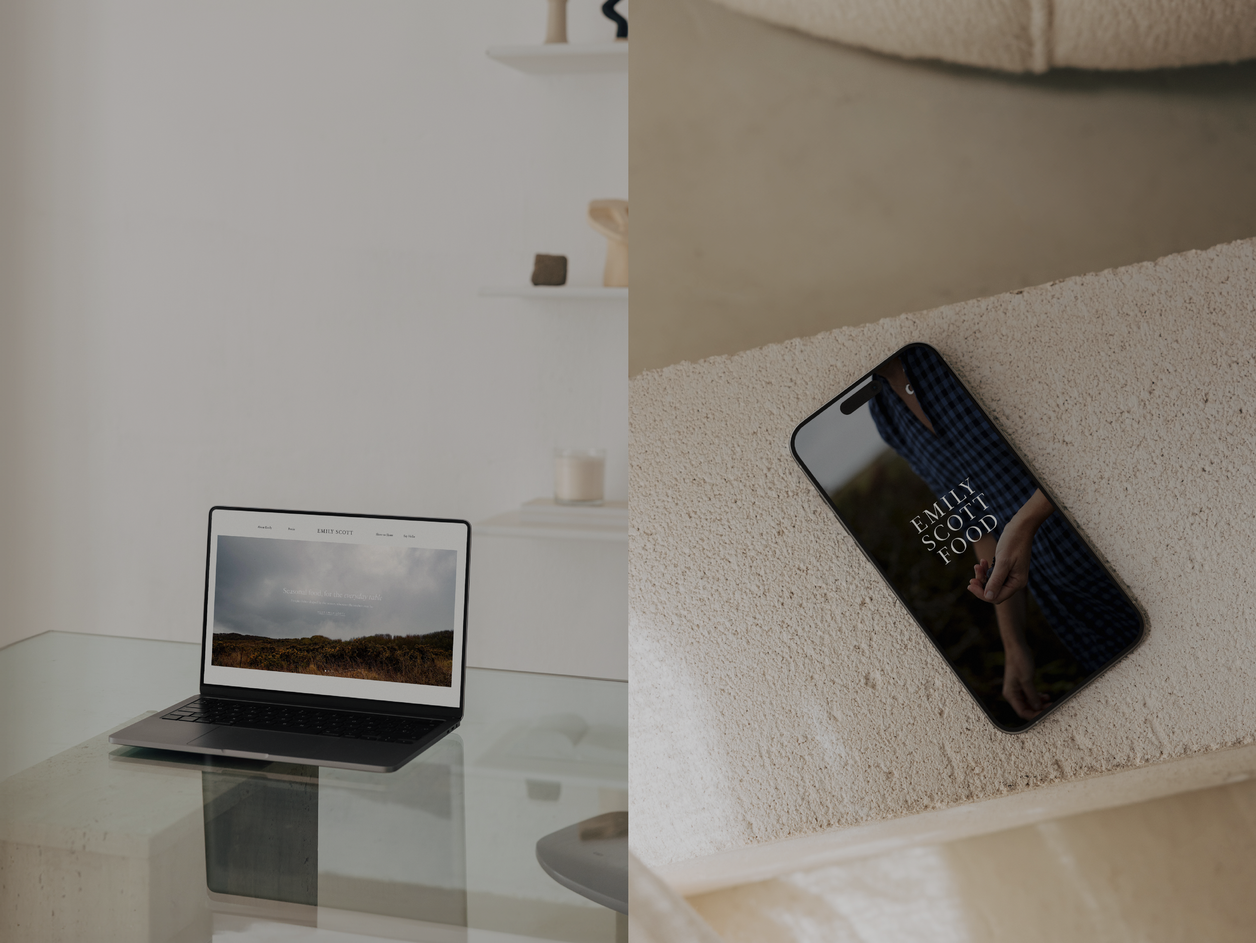  Refined Website Design for  
Creative Founders 

 View Selected Work 