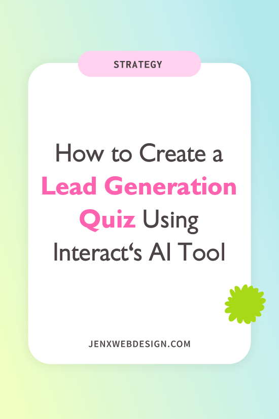 How to Create a Lead Generation Quiz Using Interact's AI Tool