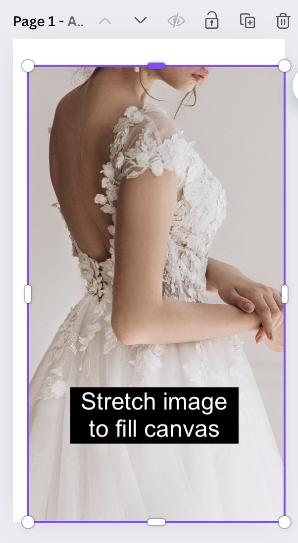 Stretch image to fill Canvas