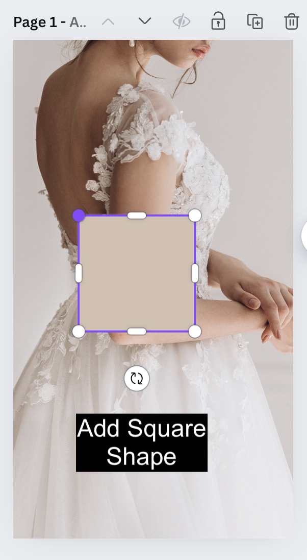 Add square shape