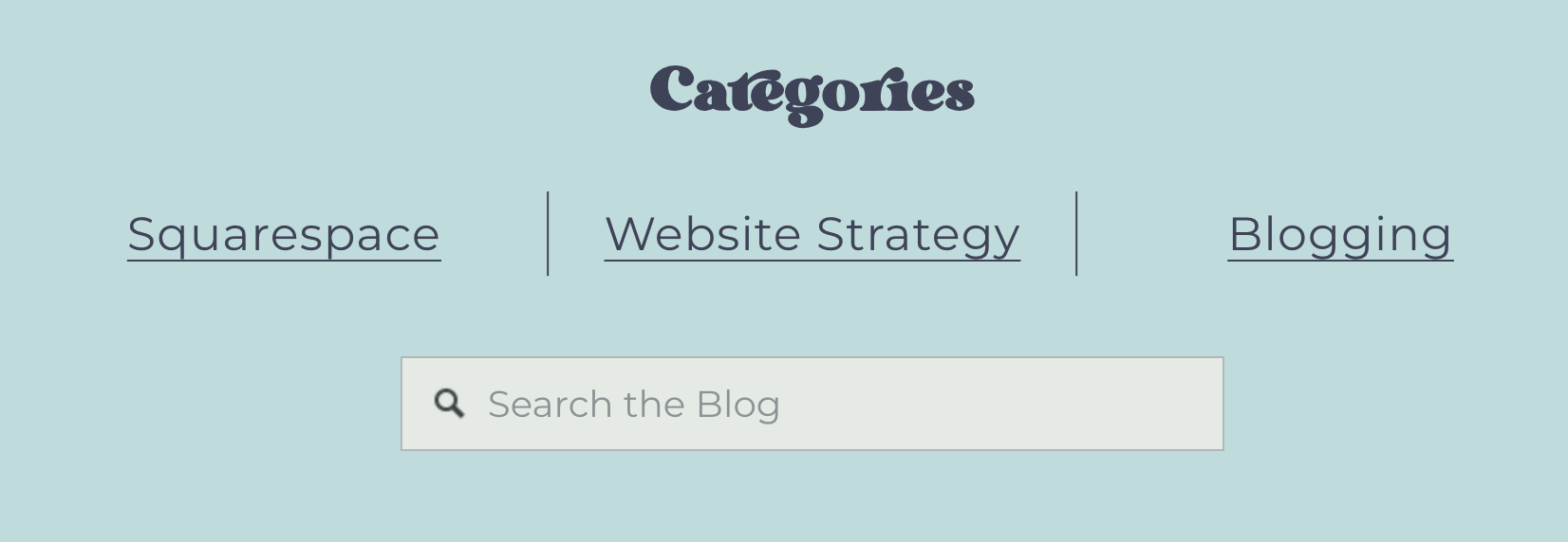 How to make a vertical line in Squarespace