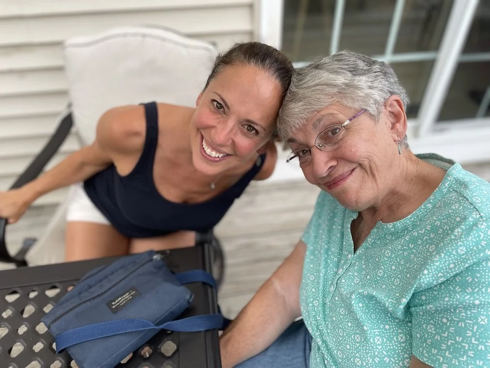 Jen Barden with her Mom