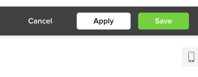 5. Select 'Apply' and 'Save'