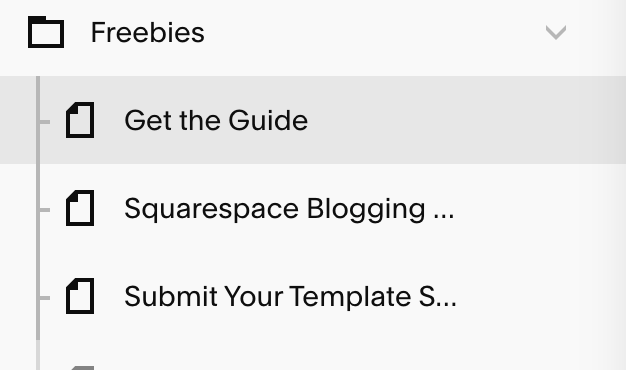 Create a file to store your freebies