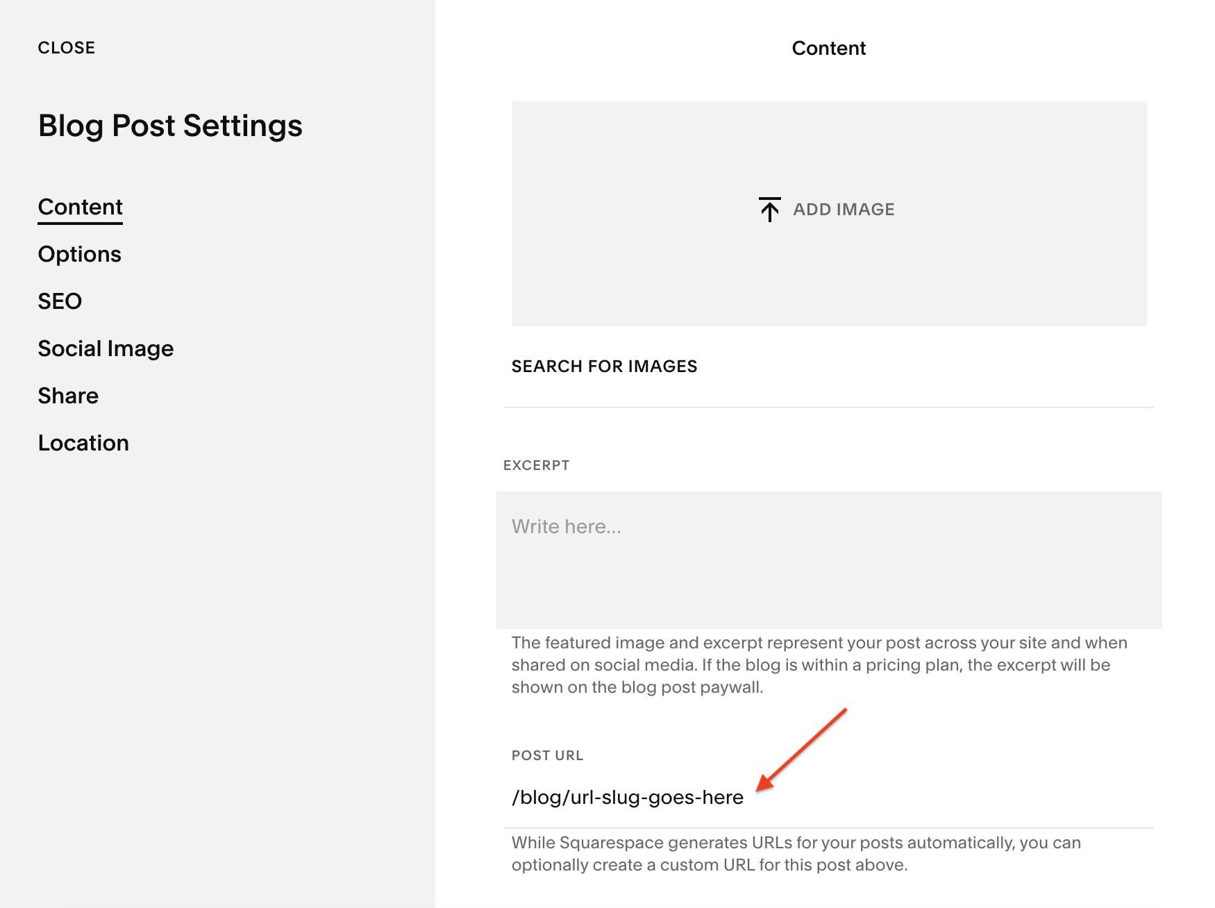 Squarespace blog post URL slug goes here