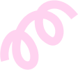 pink curly icon