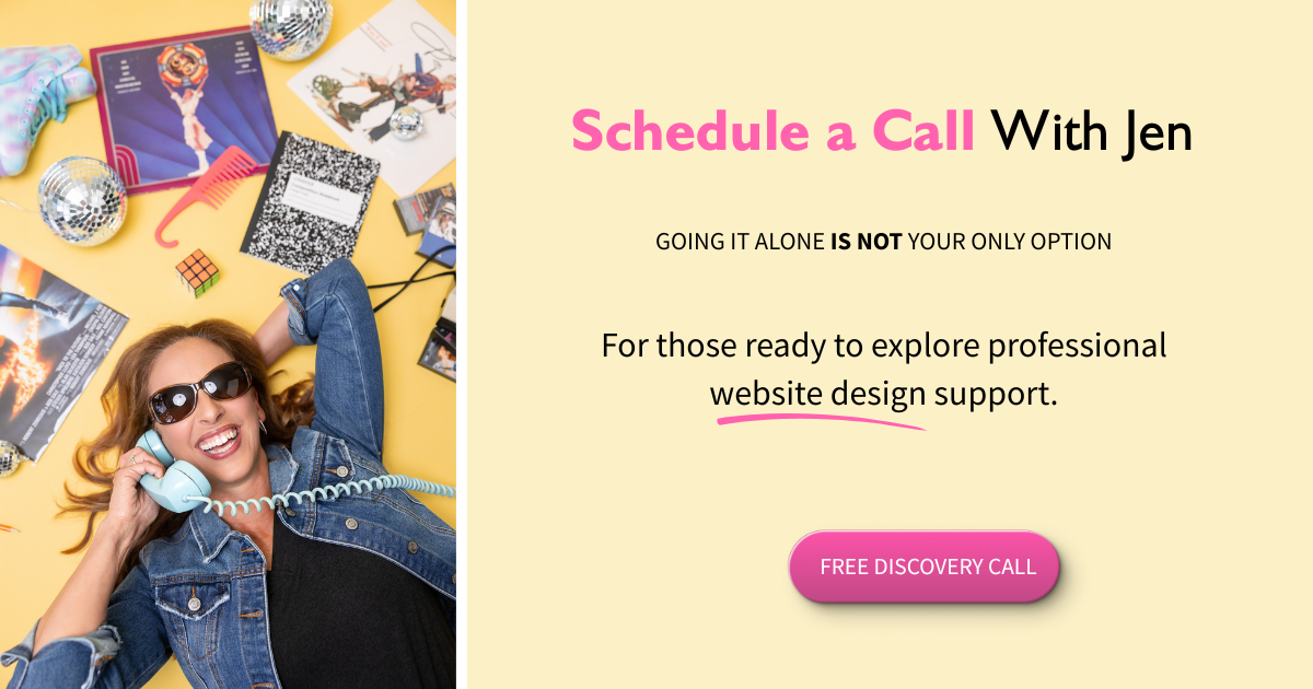 Schedule a Call With Jen