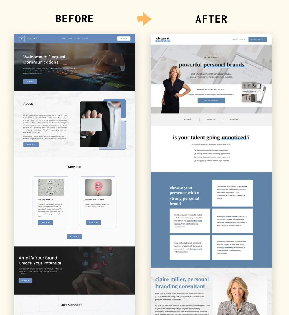elequest before and after