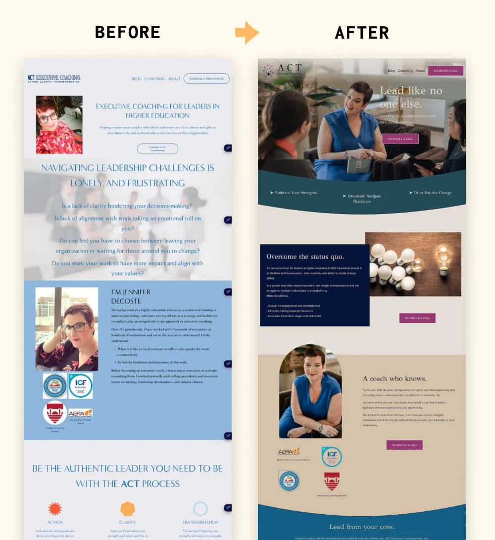 act before and after