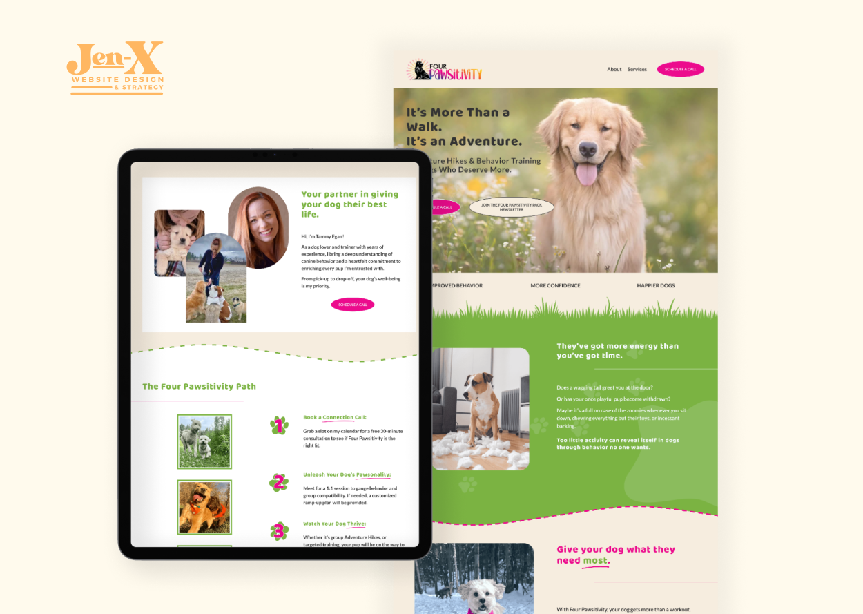 four pawsitivity home page