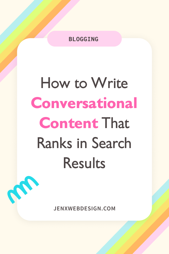 How to Write Conversational Content That Ranks in Search Results