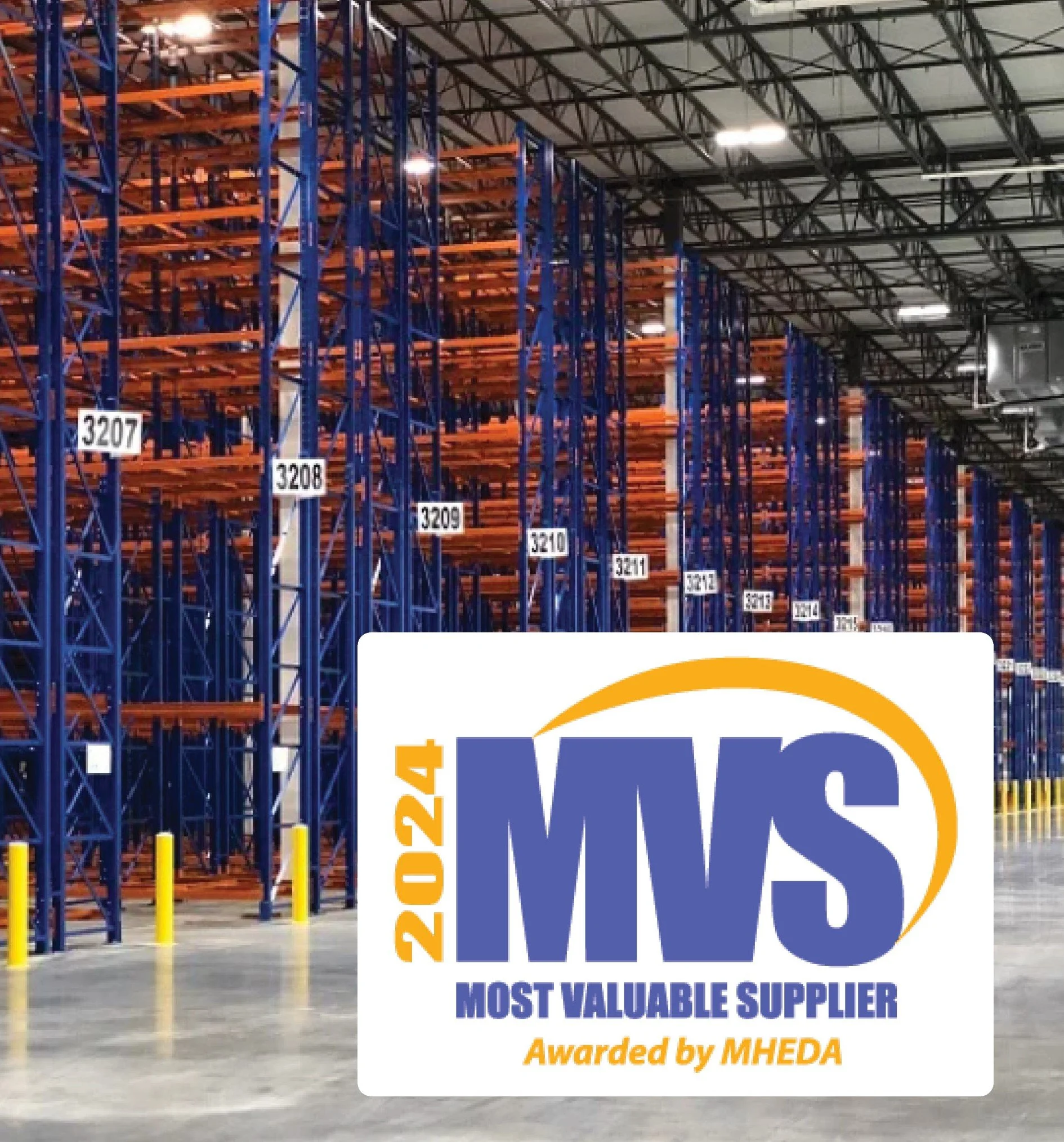 Advance Storage Products Earns Most Valuable Supplier Award From MHEDA For 3rd Consecutive Year